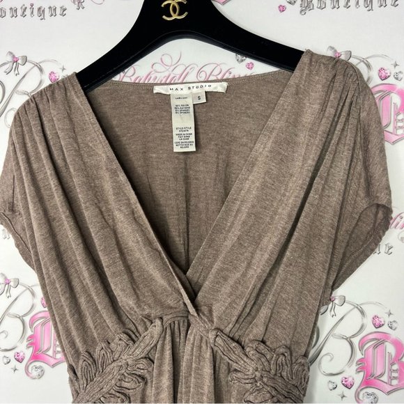 Max studio top fairy whimsical bottom flowy floral cinches at the waist stretch - Picture 2 of 11